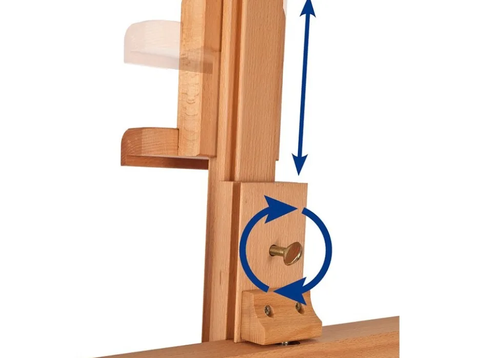 Mabef Atelierstaffeli M/04 – Studio easel w/crank