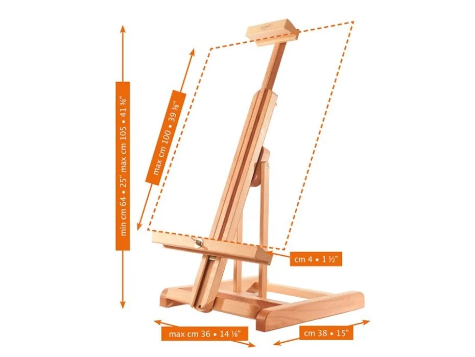 Mabef Bordstaffeli M/31 – Oil/Watercolour table easel