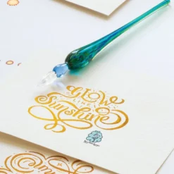 Manuscript Glass Dip Pen & Ink Set – Glasspenn og blekk