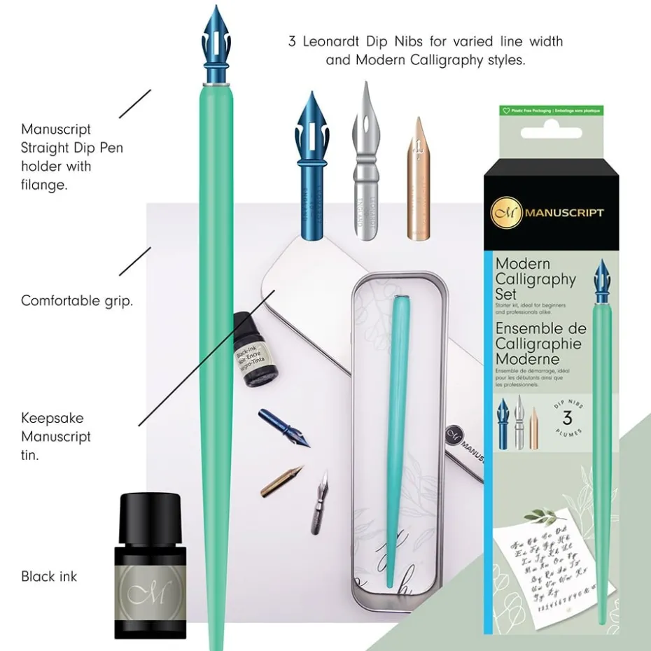 Manuscript Modern Calligraphy set