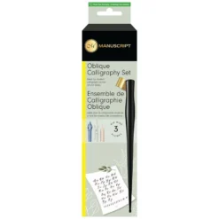Manuscript Modern Oblique Calligraphy set