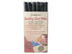Manuscript Sealing Gun Wax – Sort – 6stk