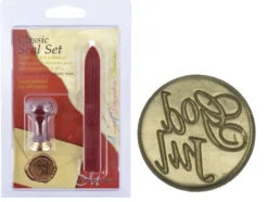 Manuscript Stempelsegl Sett – God jul