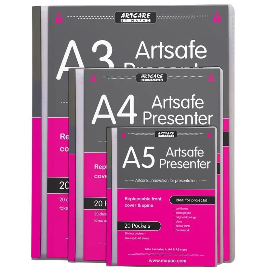 Mapac Artsafe Presenter 20 lommer – A5
