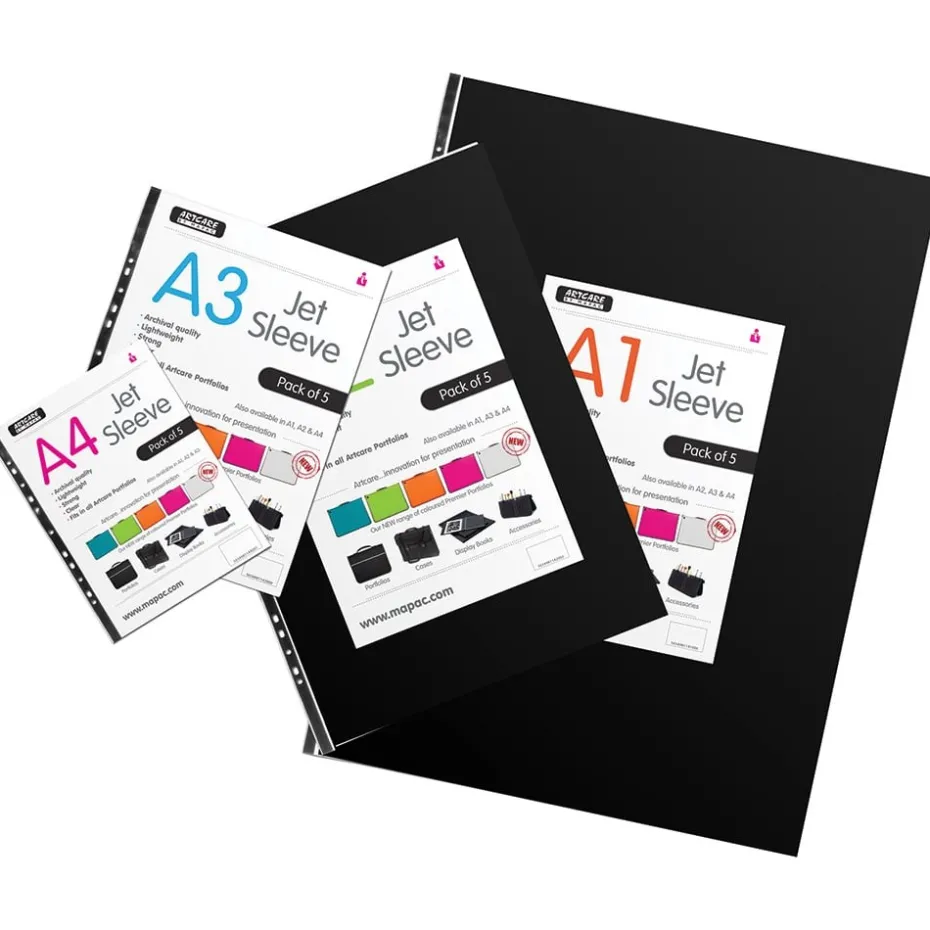Mapac Jet Sleeve Plastlomme 5stk – A3