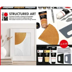 Marabu Acrylic Sett – Structured Art