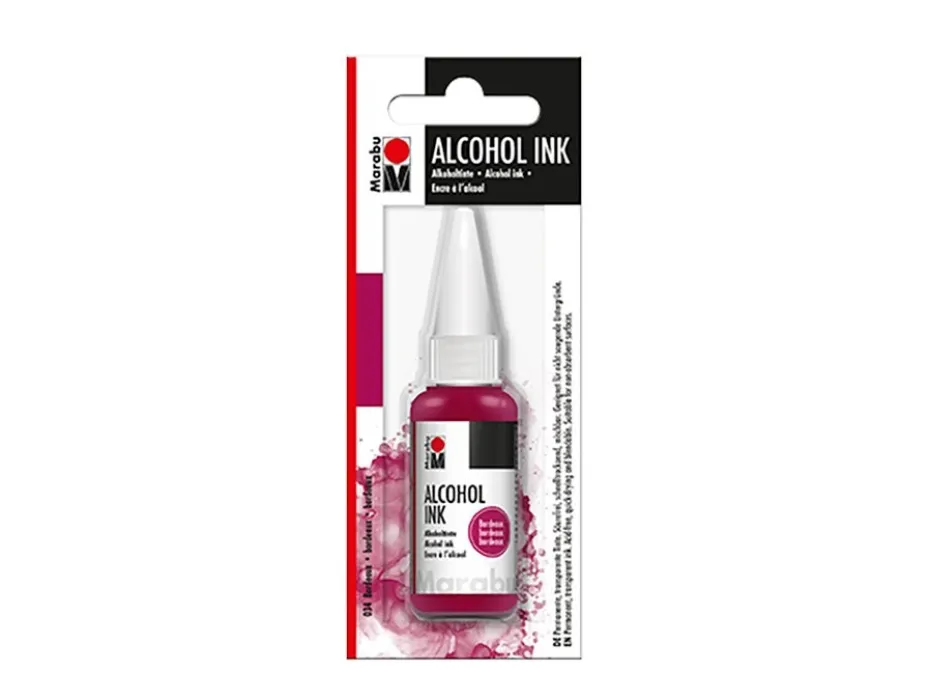 Marabu Alcohol Ink 20ml – 034 Bordeaux