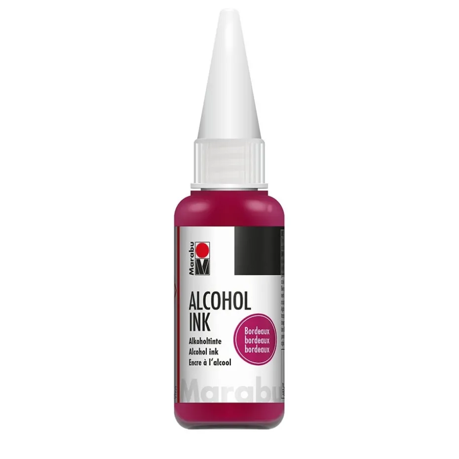 Marabu Alcohol Ink 20ml – 034 Bordeaux
