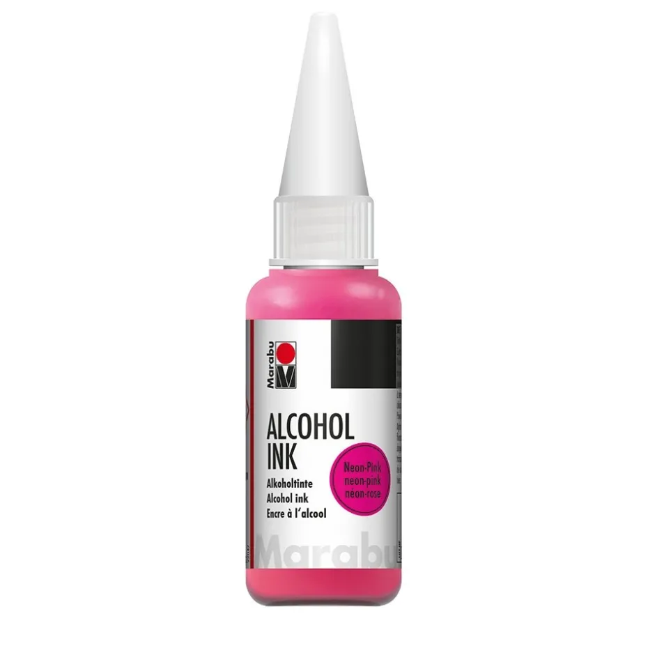 Marabu Alcohol Ink 20ml – 334 Neon Pink