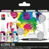 Marabu Alcohol Ink Sett – FLOWERS