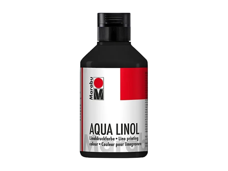 Marabu Aqua Lino 250ml – 073 Sort