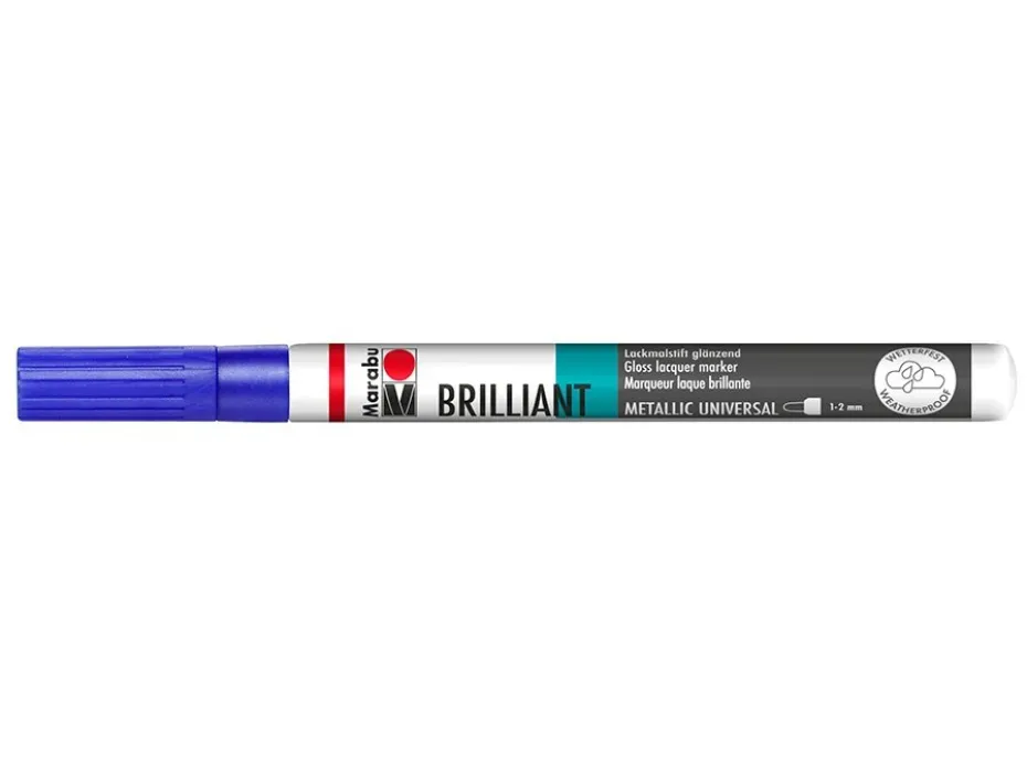 Marabu Brilliant Painter 1-2mm 750 Metallic fiolett