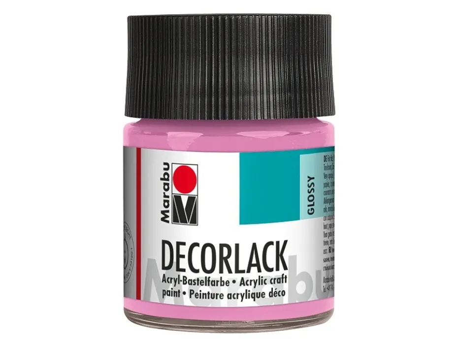 Marabu Decorlack Hobbymaling 50ml – 033 Rosa