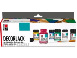 Marabu Decorlack Hobbymaling Starter Set – 6x15ml