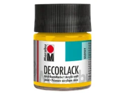 Marabu Decorlack Hobbymaling 50ml – 021 Mellomgul