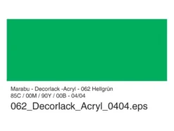 Marabu Decorlack Hobbymaling 50ml – 062 Lys grønn