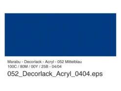 Marabu Decorlack Hobbymaling 50ml – 052 Mellomblå