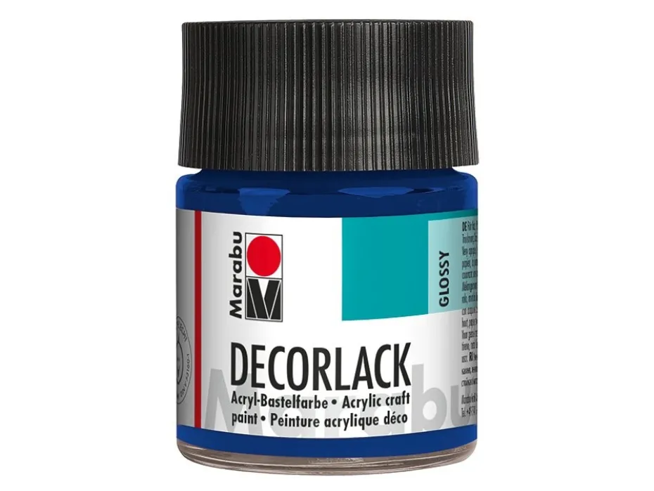 Marabu Decorlack Hobbymaling 50ml – 052 Mellomblå