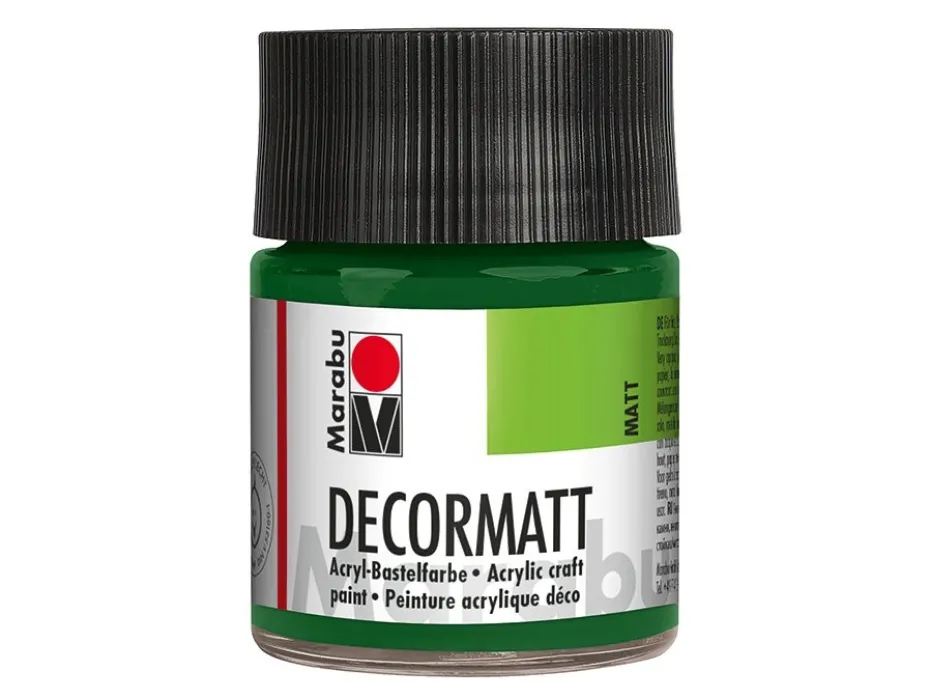 Marabu Decormatt Hobbymaling 50ml – 065 Olivengrønn