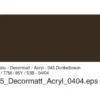 Marabu Decormatt Hobbymaling 50ml – 045 Mørk brun