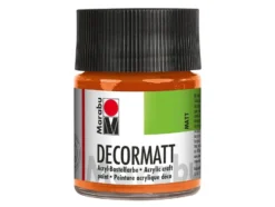 Marabu Decormatt Hobbymaling 50ml – 013 Orange