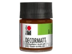 Marabu Decormatt Hobbymaling 50ml – 047 Lys brun