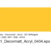 Marabu Decormatt Hobbymaling 50ml – 021 Mellomgul
