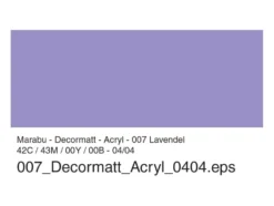 Marabu Decormatt Hobbymaling 50ml – 007 Lavendel