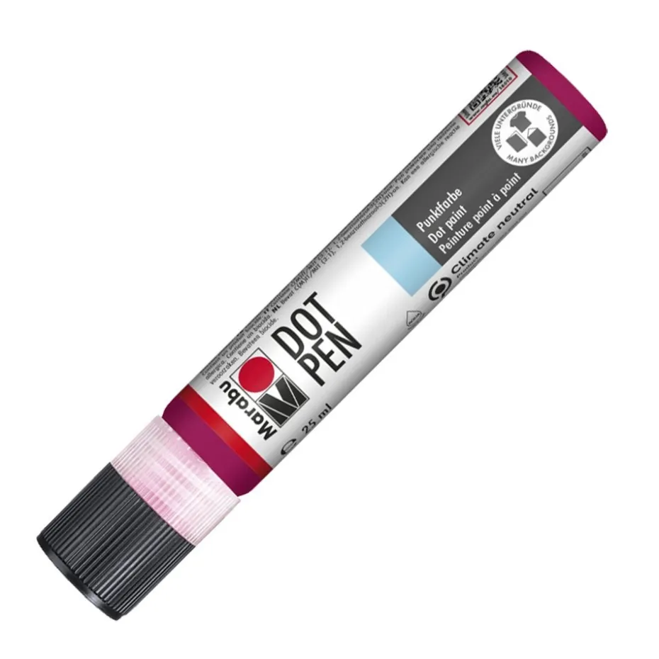 Marabu Dot Pen 25ml – 014 Magenta
