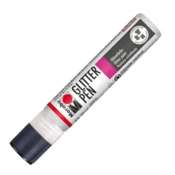 Marabu Glitter Pen – 570 Hvit