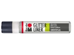 Marabu Glitter Pen – 582 Sølv