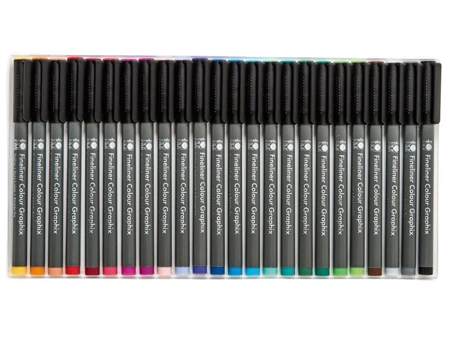 Marabu Graphix Fineliner – Hypnotize – 24stk
