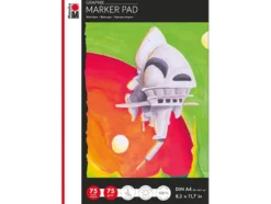 Marabu Graphix Marker Pad – A4 75g/m – 12 ark
