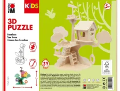 Marabu KiDS 3D Puzzle – Tree House