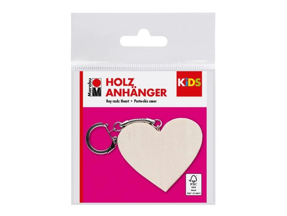 Marabu KIDS Nøkkelring – Heart
