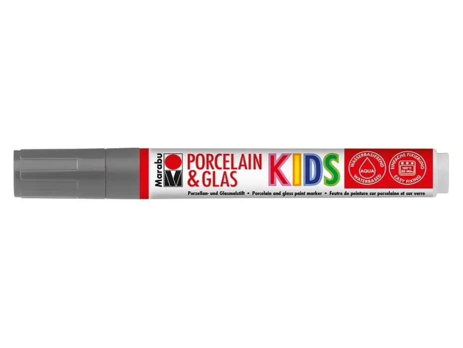Marabu KIDS Porcelain & Glas – 78 Grå