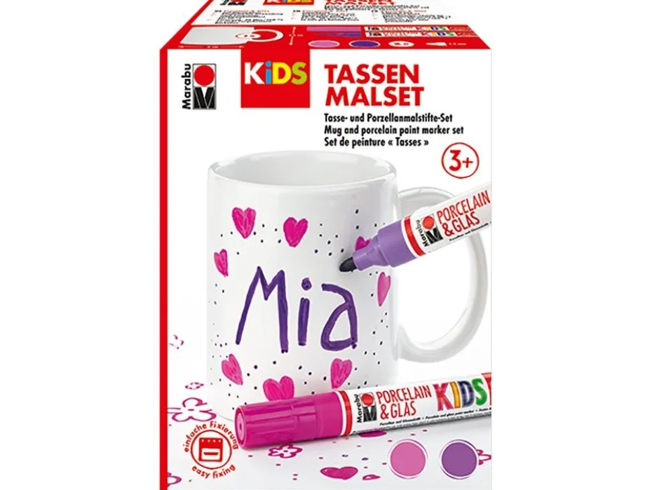 Marabu KIDS Porcelain & Glas Painter Sett – MIA