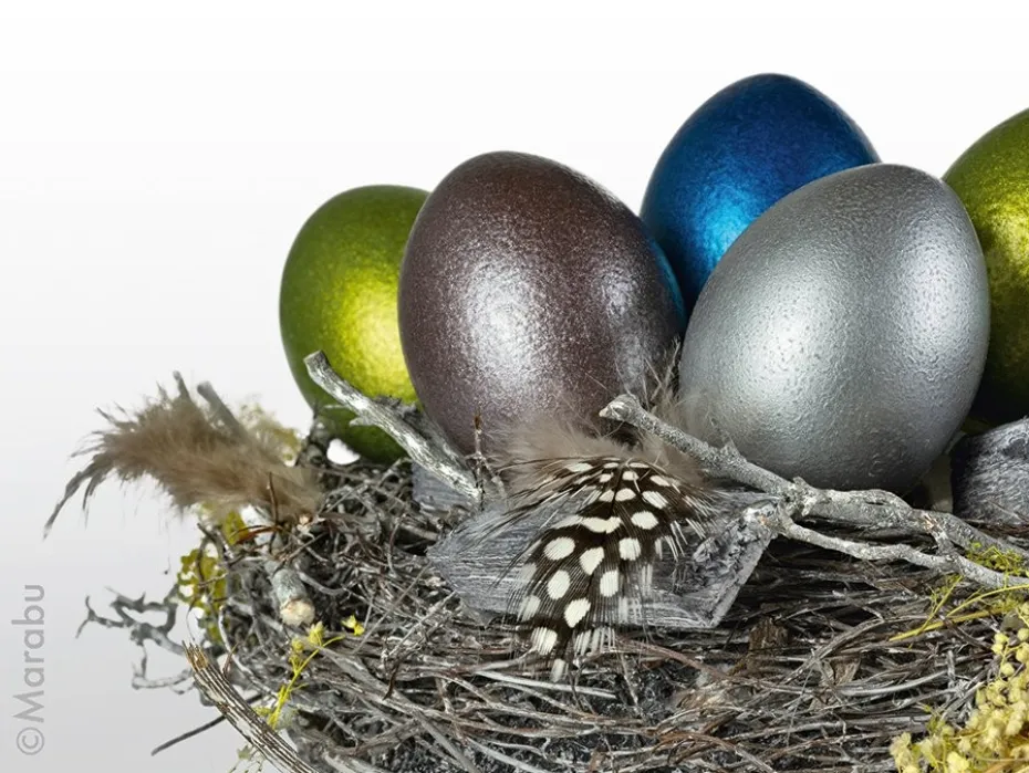 Marabu Metallic Easter Box påskesett