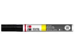 Marabu Textil Glitter Tekstiltusj – 573 Sort