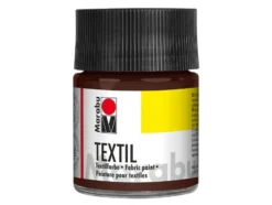 Marabu Textil Tekstilmaling 50ml – 045 Mørk brun