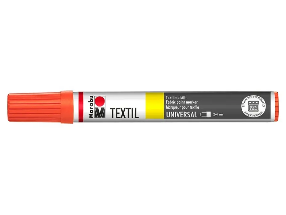 Marabu Textil Tekstiltusj 2-4mm – 013 Orange