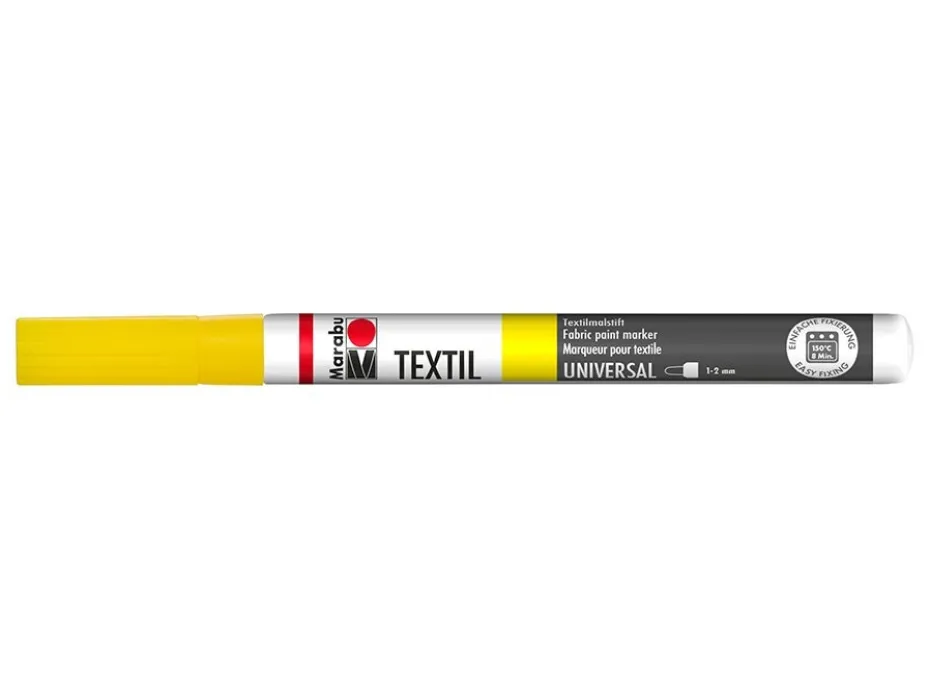 Marabu Textil Tekstiltusj 1-2mm – 019 Gul