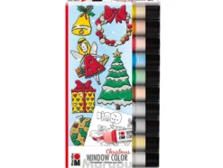 Marabu Window Color Vindusmaling 10x25ml – Christmas