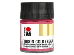 Marabu Yukon Gold Cream 50ml – 735 Metallic-magenta