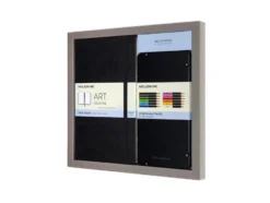 Moleskine Art Sketching Kit Watercolor Hard L – Blank Black