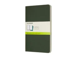 Moleskine Cahier Journal 3pk L – Blank Myrtle Green