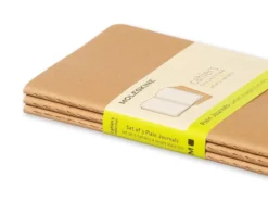 Moleskine Cahier Journal 3pk P – Blank Kraft Brown