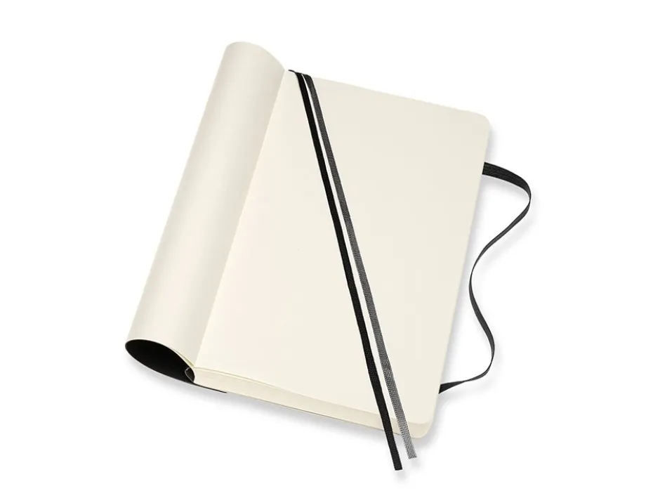 Moleskine Classic Notebook Expanded Soft L – Blank Black