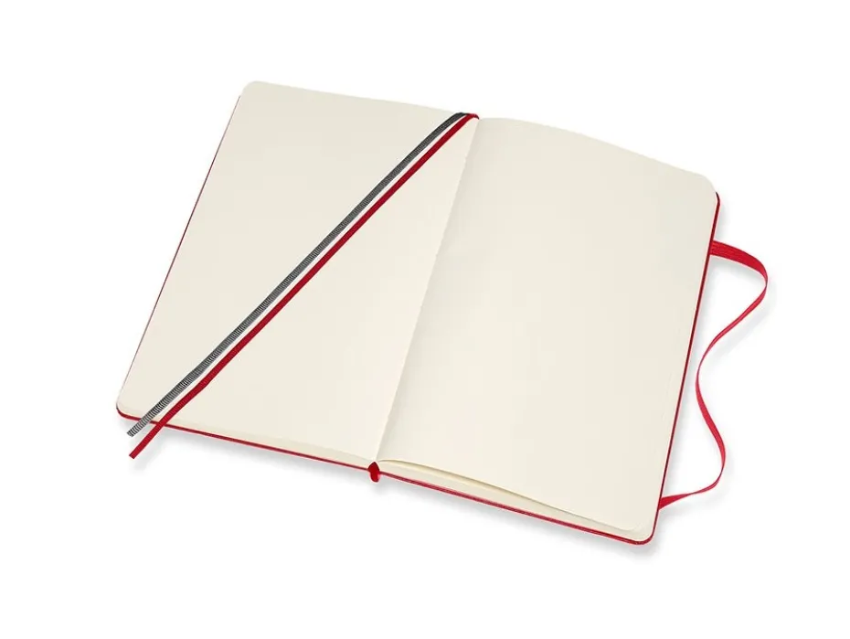 Moleskine Classic Notebook Expanded Hard L – Blank S. Red