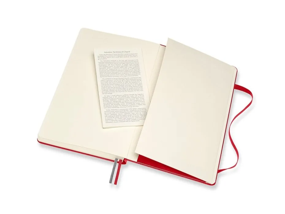 Moleskine Classic Notebook Expanded Hard L – Blank S. Red